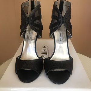 ▪️Caparros Black Glittery Stilettos